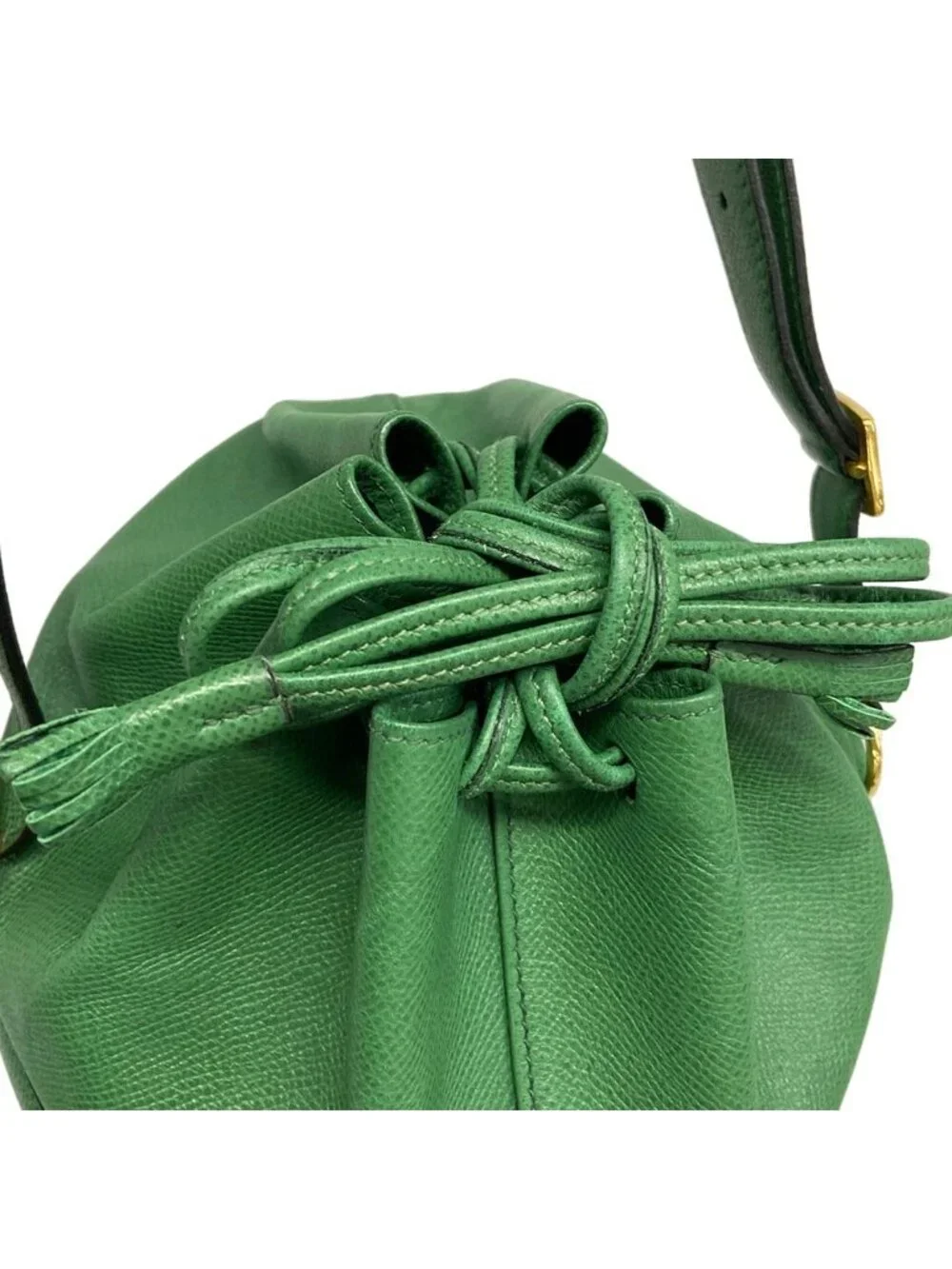 Hermes Shoulder Bag Mangeoire Green
